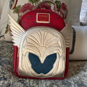 Wonder Woman loungefly backpack NWOT